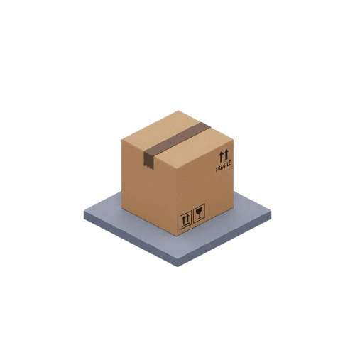 Illustration för Lådor och packning